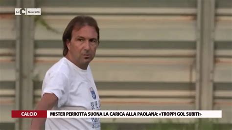 Mister Perrotta Suona La Carica Alla Paolana Troppi Gol Subiti