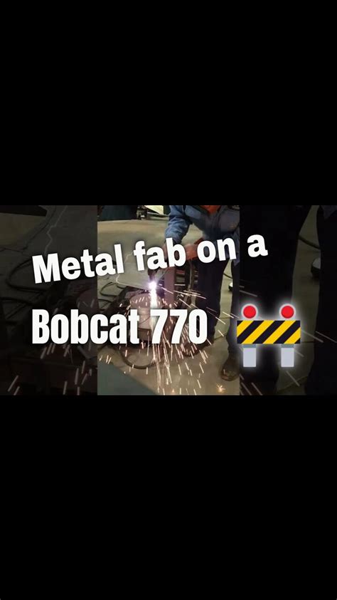 Fabrication On A Bobcat Made Steel Vent Covers