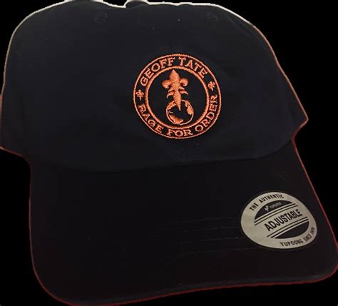 Geoff Tate - Rage for Order Baseball Cap - GeoffTate.com