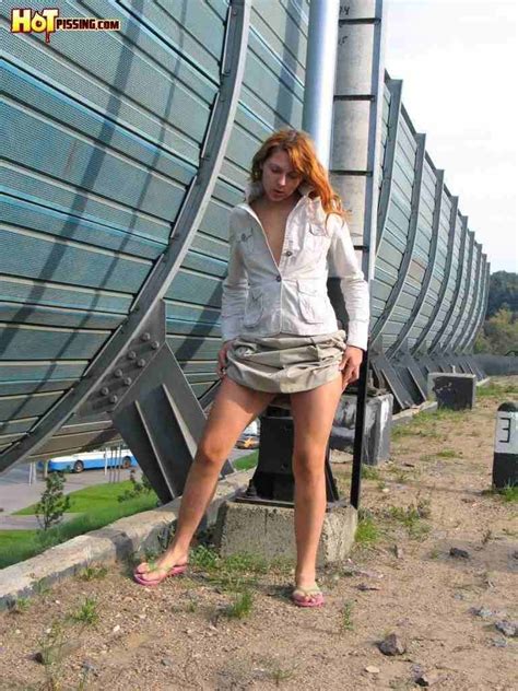 Redhead Pissing Outdoors Porn Pictures XXX Photos Sex Images PICTOA