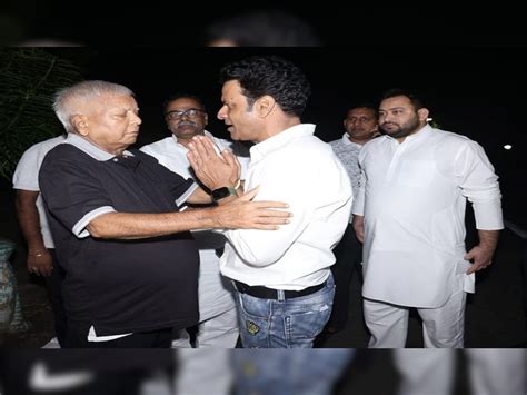 Bollywood Actor Manoj Bajpai Join Politics Meet Lalu Yadav And Tejashwi In Patna Manoj