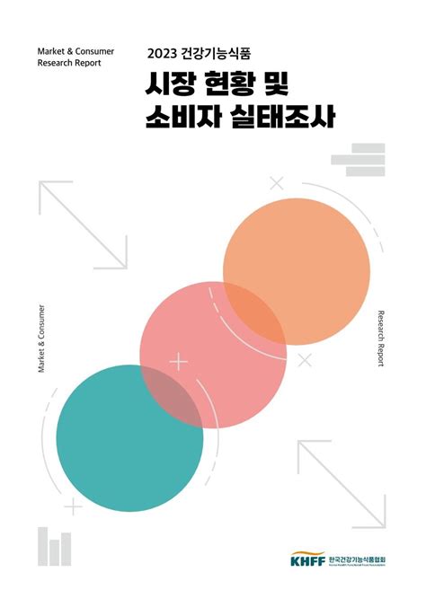 ‘2023 건강기능식품 시장 현황· 소비자 실태조사 보고서 발간