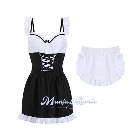 Jual Manja Girl Sexy Lingerie Cosplay Maid Shopee Indonesia