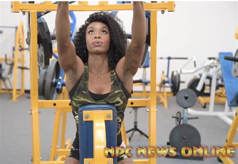 Ifbb Pro League Bikini Darajah Hill Trains Back On Her Road To The Olympia Npcphotogym