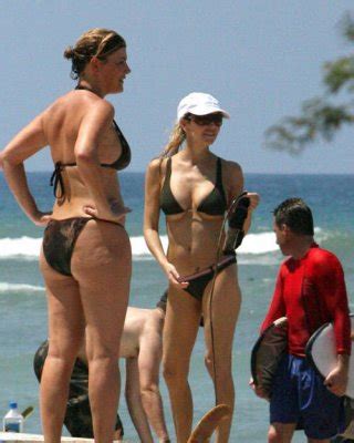 Heather Locklear Show Ass In See Thru Skirt And Posing In Bikini Porn