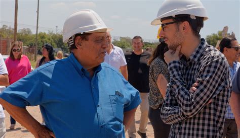 Juan Jos Mussi Y Agust N Simone Recorrieron Las Obras De Construcci N