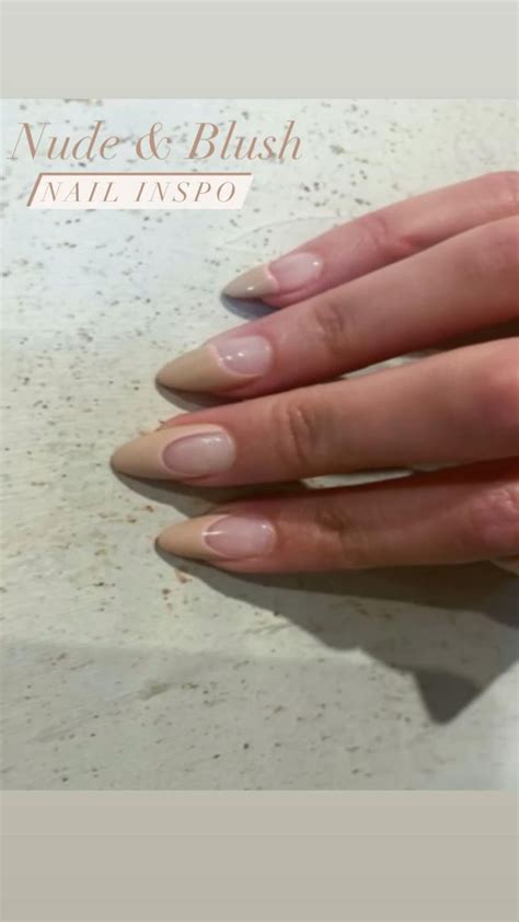 Nude Blush Nail Inspiration Nail Art Blush Nails Nude Nails Gel Nails