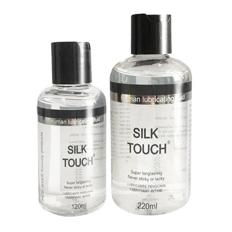 Silktouch Clear Luxurious Bottle Human Sex Lubricant Ml Shopee