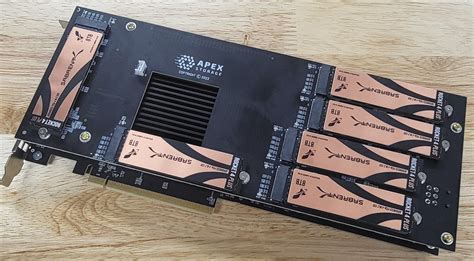 Sabrent Shows Off An Insane 21 Rocket 4 Plus 8 TB SSDs Equipped To A