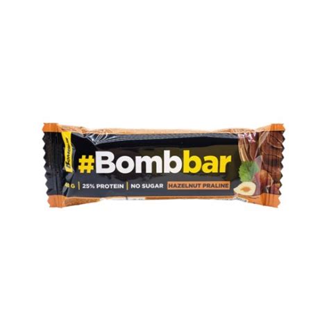 BOMBBAR Батончик глазированный 40 гр. - Фундучное пралине