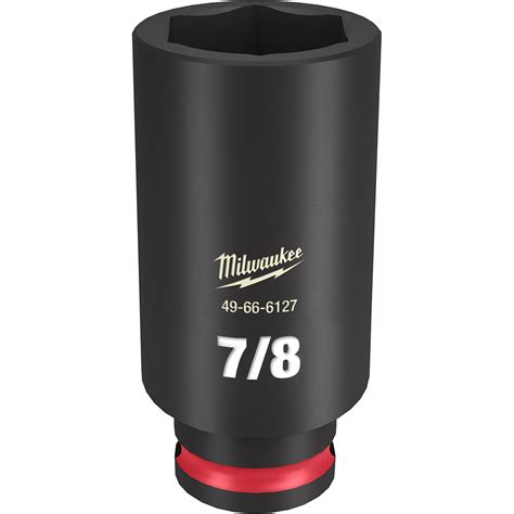 Milwaukee Tool Shockwave Impact Duty 3 8indrive 7 8in Deep 6 Point