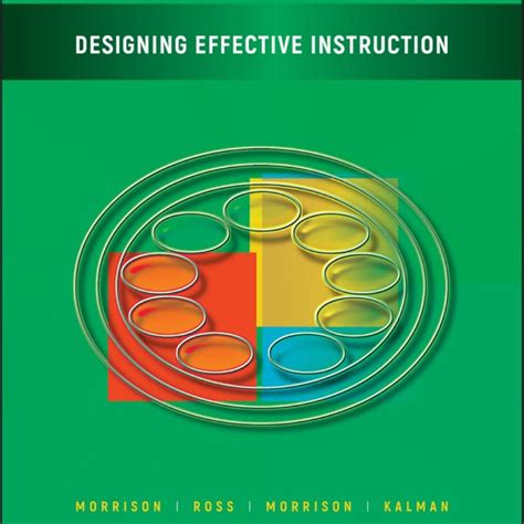 Designing Effective Instruction by Gary R. Morrison | Pangobooks