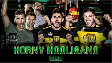 Men Debuts Horny Hooligans With Daniel Montoya Alejo Ospina