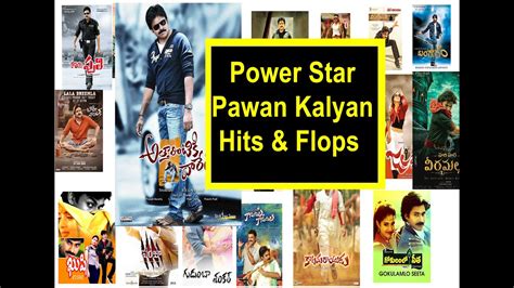 Power Star Pawan Kalyan Hits And Flops All Movies List Bheemla Nayak