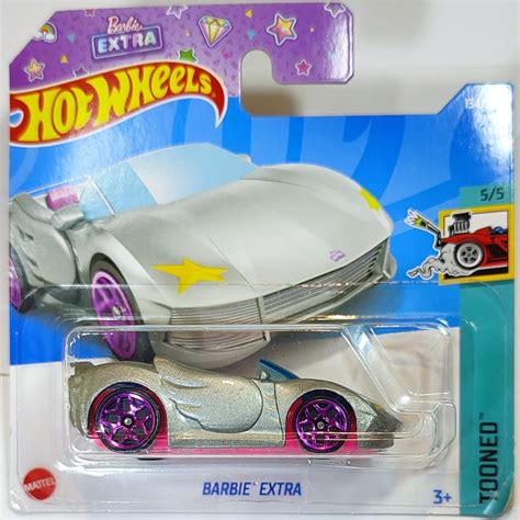 Hot Wheels Barbie Extra Prata Tooned Mattel Shopee Brasil