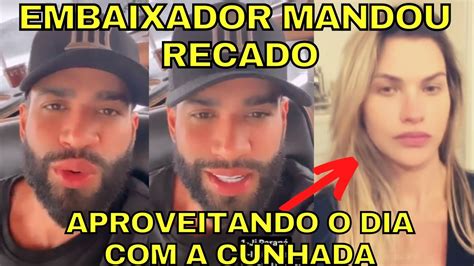 Gusttavo Lima Aparece E Manda Recado Aos F S E Andressa Suita Passa O