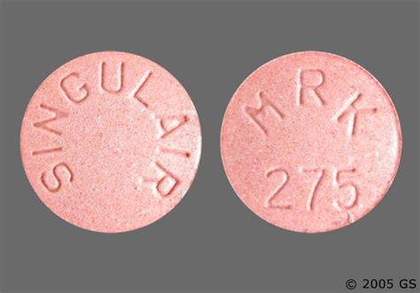 Singulair Chewable Tablet Drug Information Side Effects Faqs