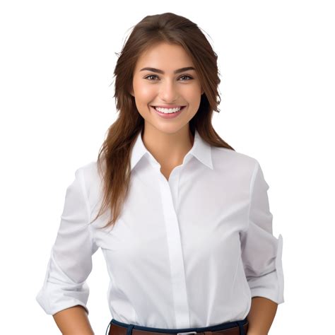 Cheerful Brunette Business Woman Isolated 29284491 Png