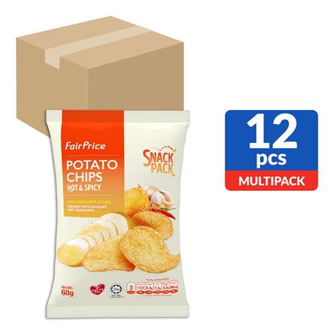 Fairprice Potato Chips Hot Spicy Ntuc Fairprice