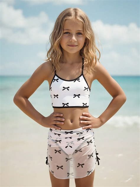 Tween Girls Bikini Sets Shop Tween Girls Bikini Sets Online Shein Uk