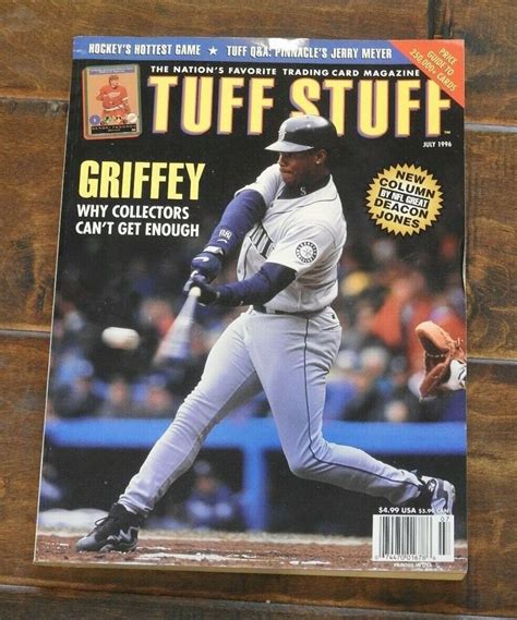 Tuff Stuff Magazine Ken Griffey Jr July 1996