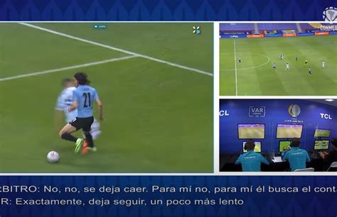 Pequeño Contacto Y El Jugador Simula El Audio Del Var Sobre El Penal