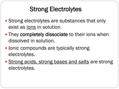 Ppt Electrolyte Conductance Powerpoint Presentation Free Download Id 5407668