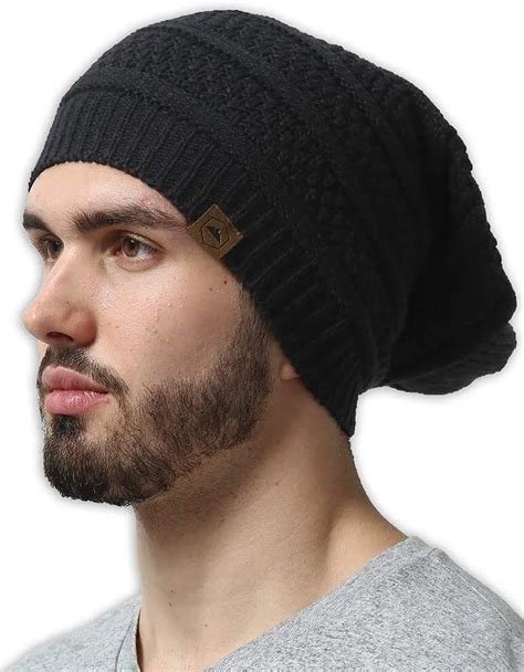 Mens Slouchy Beanie