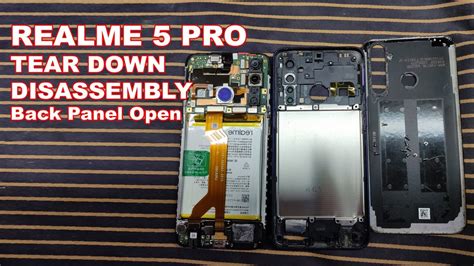 Realme 5 Pro Disassembly Teardown Realme 5 5i How To Open Back