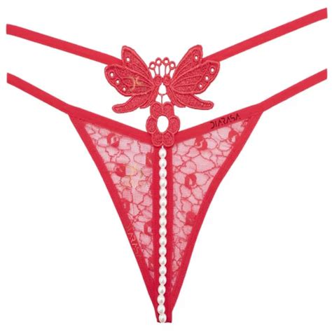 Tanga Con Perlas Roja Nikla Eroteca Sex Shop Online