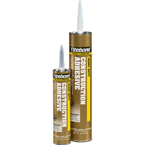 Titebond 5262 Heavy Duty Construction Adhesive 28 oz Cartridge