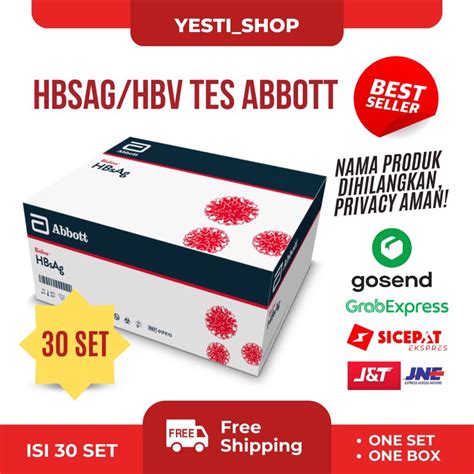 Jual Tes Mandiri Hbsag Abbott Sd Isi 30 Hepatitis Bioline Test Alat