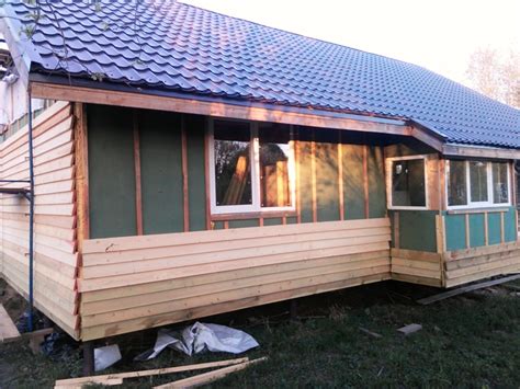 Обшивка дома доской - Мой загородный дом