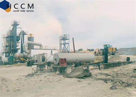 100 Tph Hot Asphalt Mixing Plant Pictures From Clients