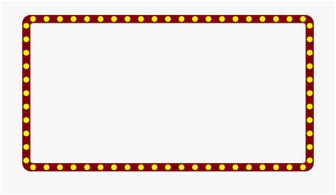 Download High Quality Movie Theater Clipart Border Transparent Png