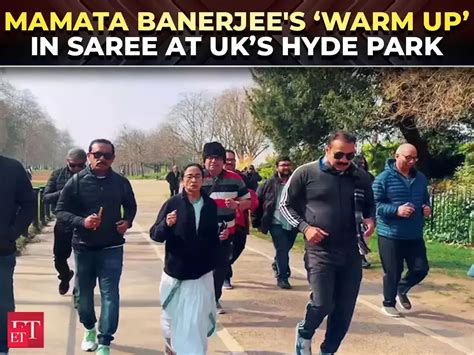 wb cm mamata banerjees unique warm  jogs  saree