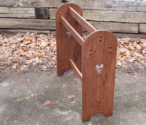 How To Make A Standing Quilt Rack