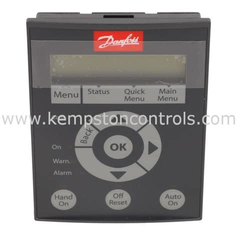 Danfoss Drives B Danfoss Drives Vlt Control Panel Lcp Alpha