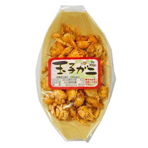 Dried Crab Snack 玉子ガニ 55g