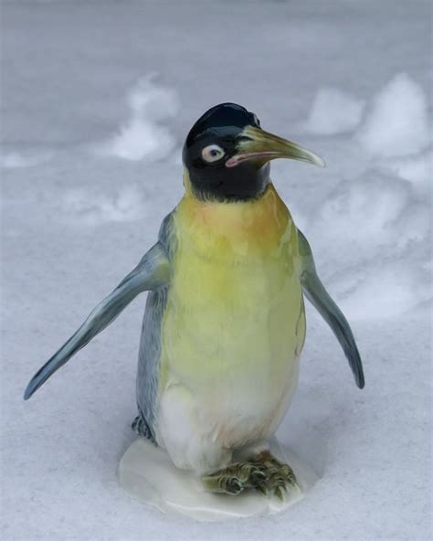 Grosser Pinguin Statuette Karl Ens Porzellan Kaufen Auf Ricardo