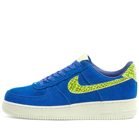 Nike x Olivia Kim Air Force 1 Hyper Blue & Volt | END.