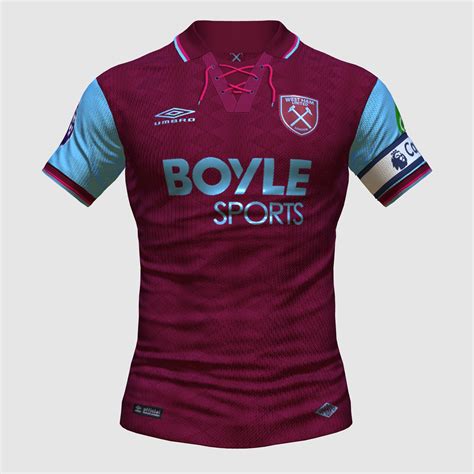 West Ham x Umbro - Colour Coded #077 - FIFA Kit Creator Showcase