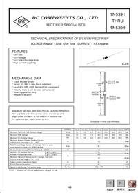 1N5399, Диод выпрямительный 1.5А 1000В [DO-15.] [EOL], Китай | купить в ...