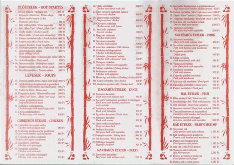 szekesfehervari etlapok szerencse kinai gyors etterem etlap  het