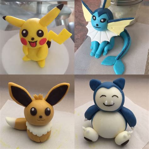 Pokemon Cake Toppers Figures