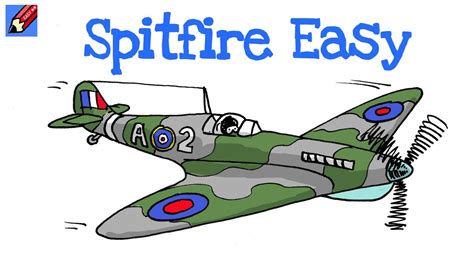Spitfire Plane Cartoon Mendekar