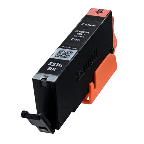 Canon CLI-551 XL / 6443B001 Tinte Black