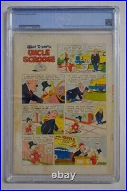 Four Color Uncle Scrooge Cbcs Carl Barks Cover Art