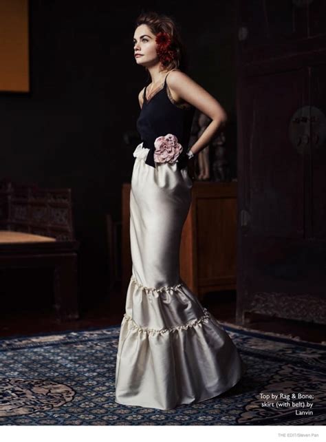 The Affair Star Ruth Wilson Poses In The Edit Opens Up About Sex Scenes Fashion Gone Rogue