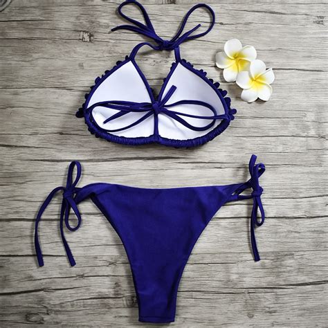 Shop Our Collection Of Female D Flower Swimsuit Halter Bikini